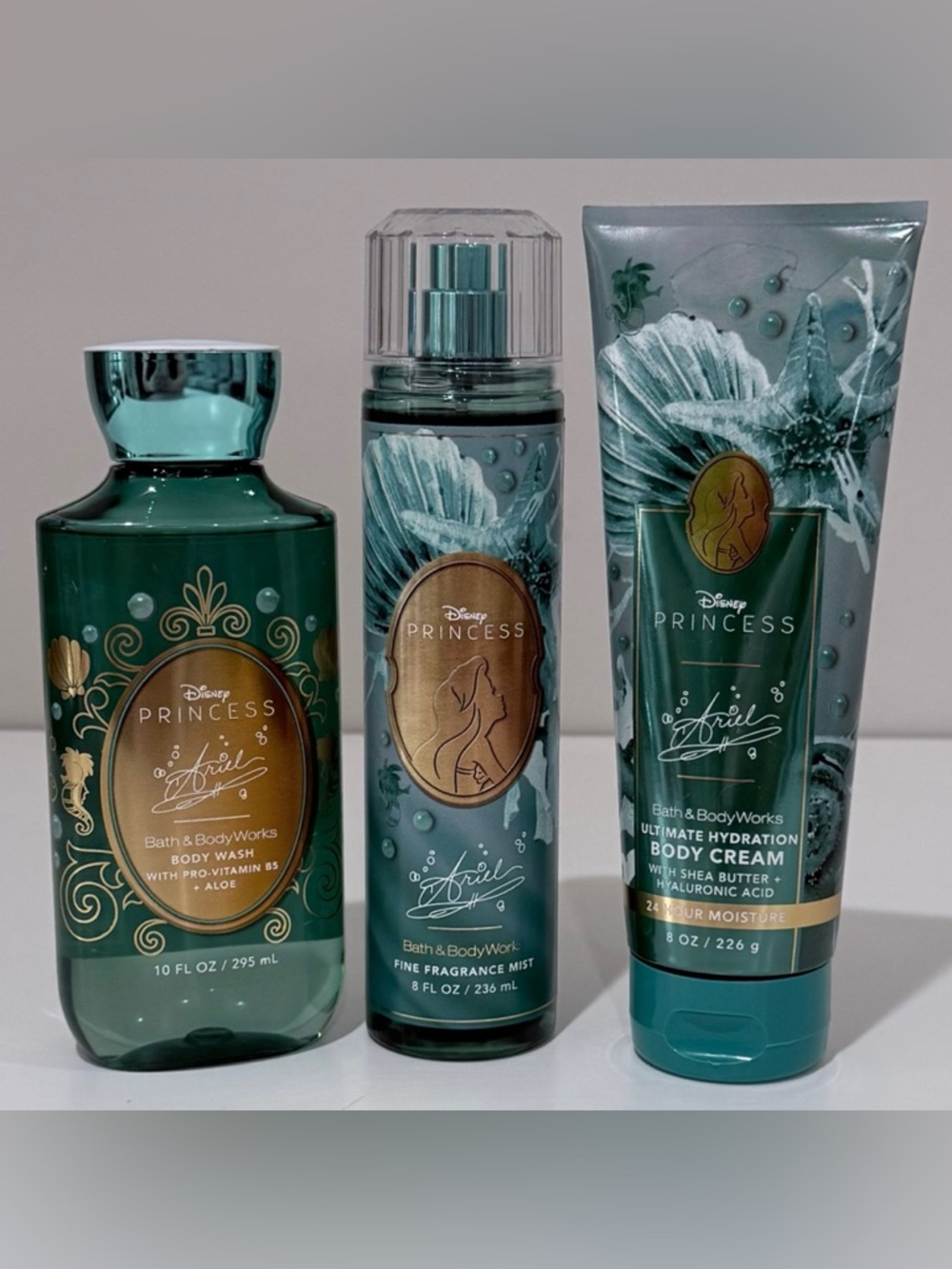 NEW Bath & Body Works Disney Princess Ariel Bundle PRICE FIRM
